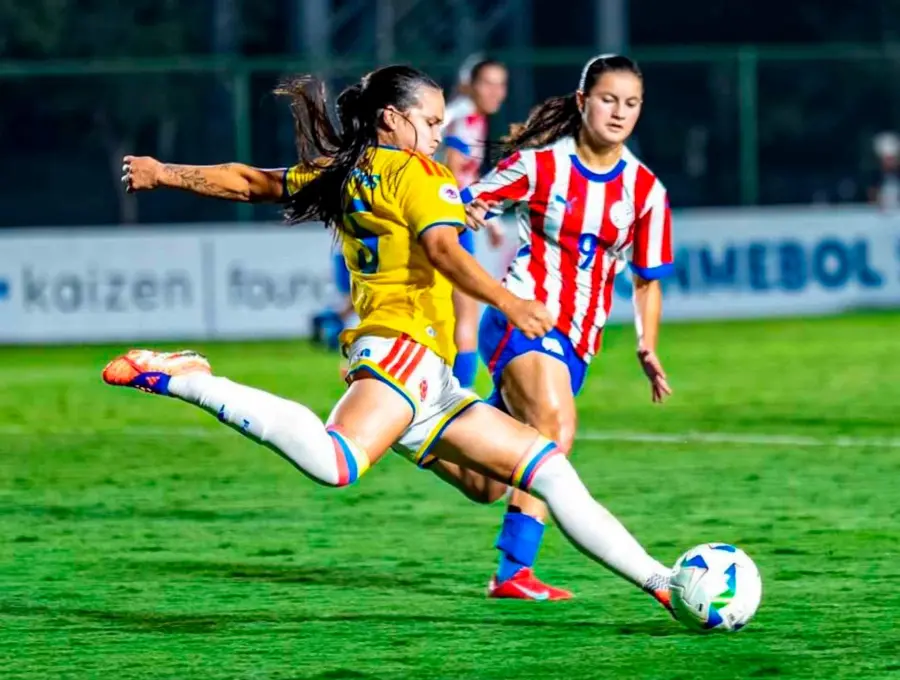 La Selección Colombia sub 20 femenina se mide a Venezuela en busca de un triunfo que las acerque al Mundial de la categoría en Polonia. FOTO CORTESÍA FCF 