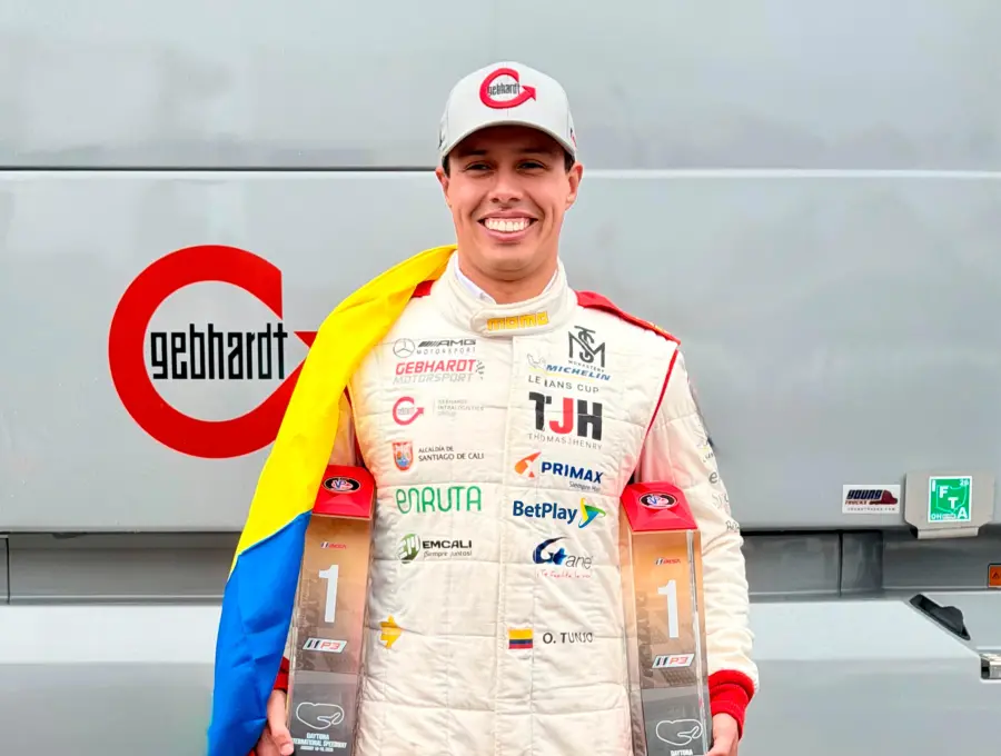 Óscar Tunjo ha competido en Colombia, Norteamérica y Europa. Ya son más de dos décadas de carrera. FOTO <b>CORTESÍA</b>