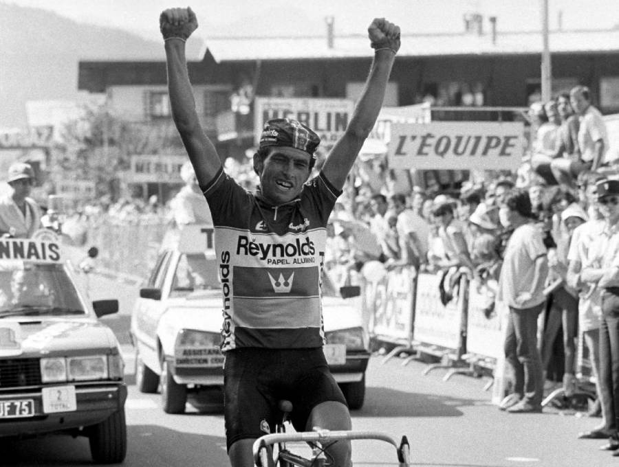 Ángel Arroyo fue una de las figuras del ciclismo español en la década de 1980. FOTO: X-MOVISTAR