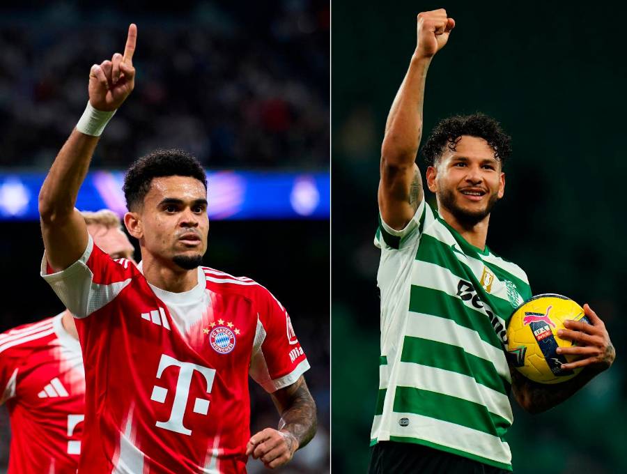 Díaz y Suárez suman 88 participaciones de gol entre los dos en esta temporada 2025/26 del fútbol del Viejo Continente. FOTO: <b>GETTY</b>