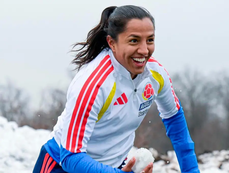 La defensora antioqueña Manuela Vanegas es una de las jugadoras que sería titular con Colombia en el duelo ante Estados Unidos, en New Jersey. FOTO CORTESÍA FCF 
