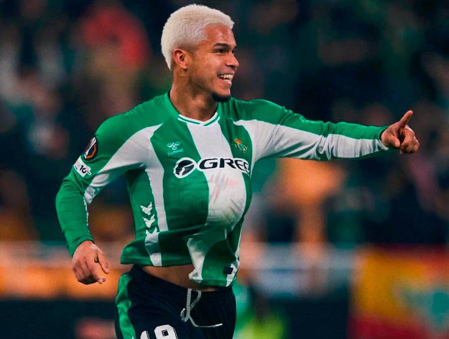 El tanto de Juan Camilo Hernández sirvió para acortar el marcador pese a la derrota de su equipo. FOTO LALIGA