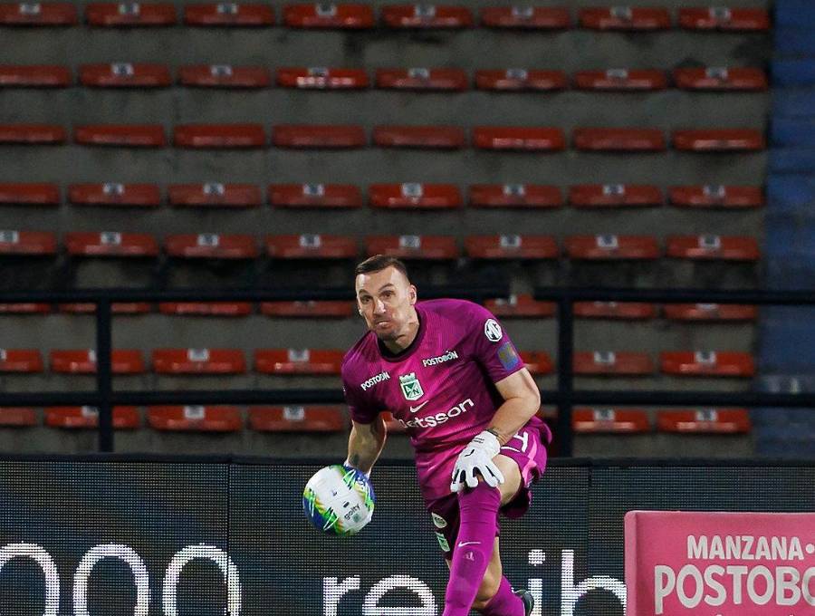 Franco Armani es uno de los capitanes de Nacional. FOTO CAMILO SUÁREZ