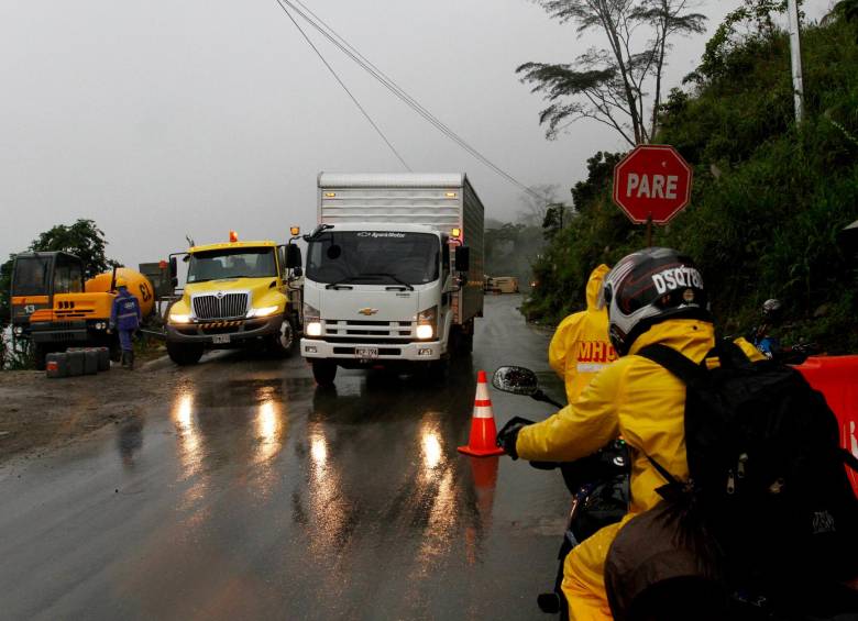 El cierre se presenta en el sector de los Llanos de Cuivá. Foto: Archivo
