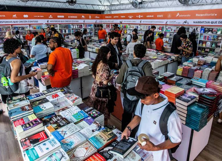 El espacio más visitado de la Fiesta fue el Jardín de Lectura Viva. FOTO: Julio Herrera.