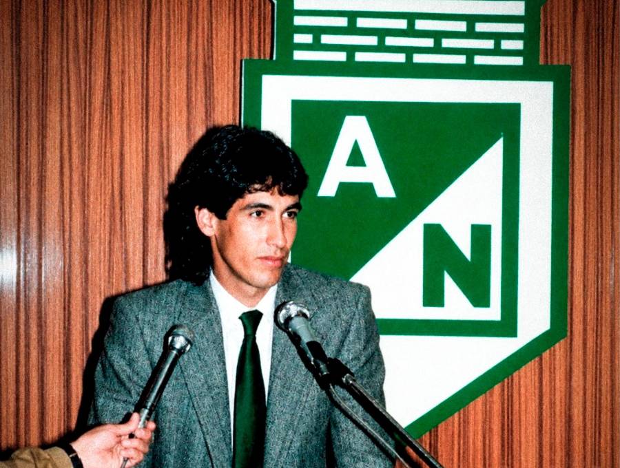 Andrés Escobar en una conferencia de prensa. FOTO: <b>Instagram Nacionaloficial</b>