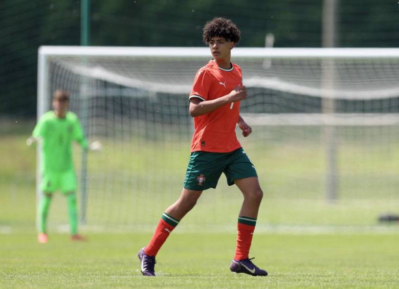 Cristiano Ronaldo Jr. fue convocado a la Sub-16 de Portugal para la Copa de las Federaciones. FOTO: AFP. 