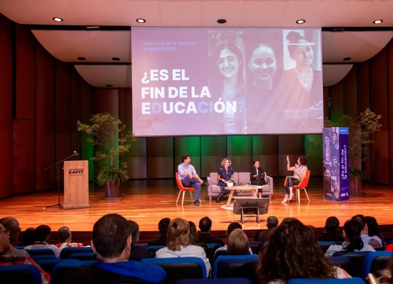 Los estudiantes compartieron sus proyectos de aprendizaje experiencial en el evento académico Acción Eafit, celebrado entre el 27 y el 31 de mayo. Fotos: Eafit