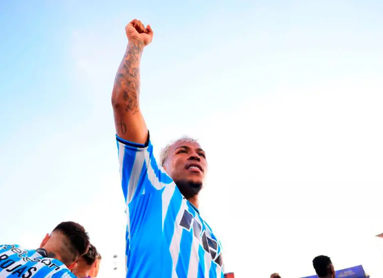 Roger Martínez, una de las figuras de Racing y de la Copa Sudamericana. FOTO GETTY