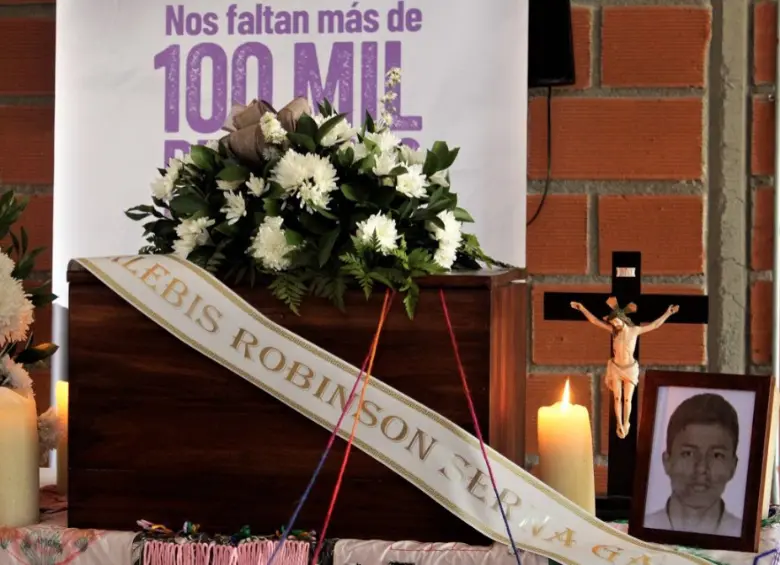 El joven, integrante de la comunidad Lbgtiq+ y quien según sus familiares era habitante de calle en Medellín, desapareció a los 24 años en la época del conflicto armado. FOTO: Cortesía Unidad de Búsqueda de Personas Dadas por Desaparecidos