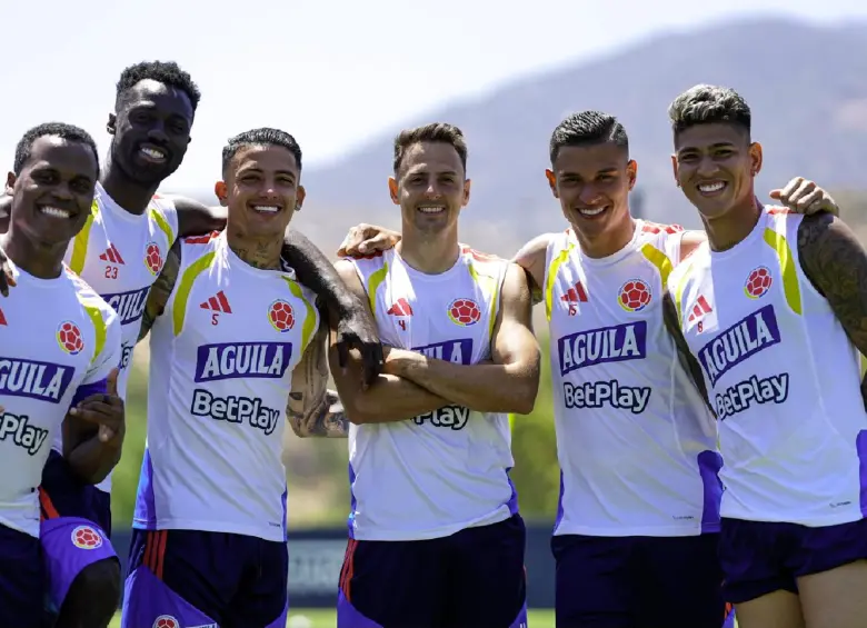 Antes de partir hacia México, donde debutará en el Mundial el 17 de junio ante Uzbekistán, la Selección Colombia entrenó en la mañana de este miércoles en San Diego, California. FOTO X-Selección Colombia