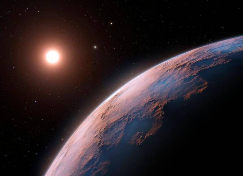 Tiene una cuarta parte de la masa de la Tierra, así que es uno de los exoplanetas más ligeros jamás detectado. Foto: Sinc