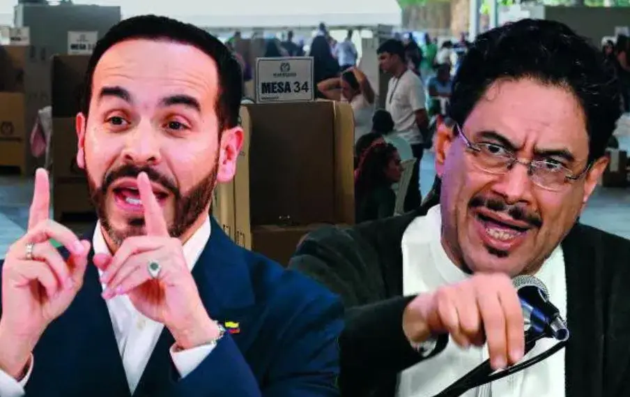 Abelardo De la Espriella e Iván Cepeda. Fotos: El Colombiano y Colprensa
