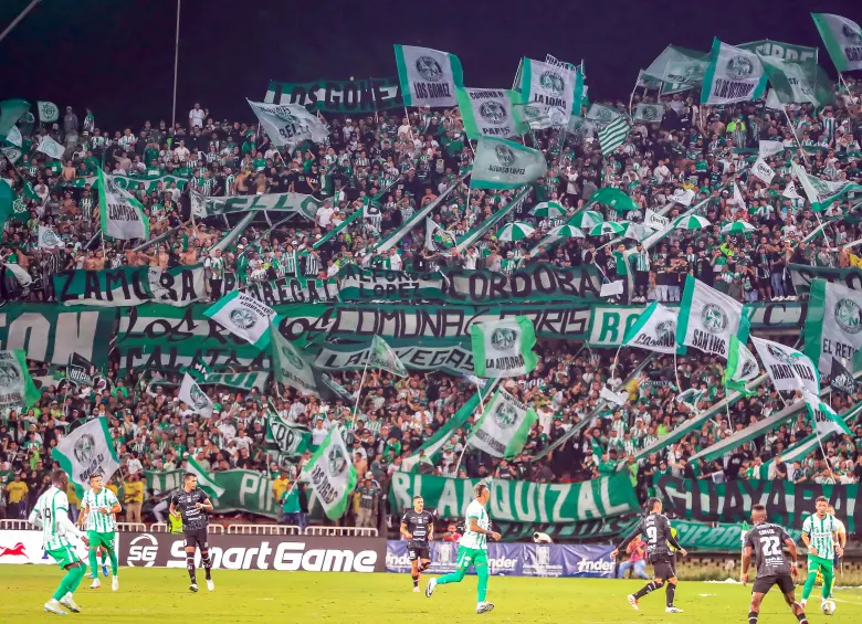 Nacional tendrá el respaldo de su afición en Ditaires en el duelo frente al Junior. FOTO JAIME PÉREZ