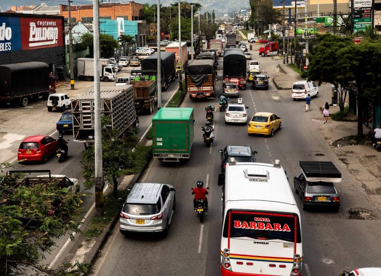 El martes 4 de abril la medida de pico y placa será para las placas 5 y 7. FOTO CAMILO SUÁREZ.