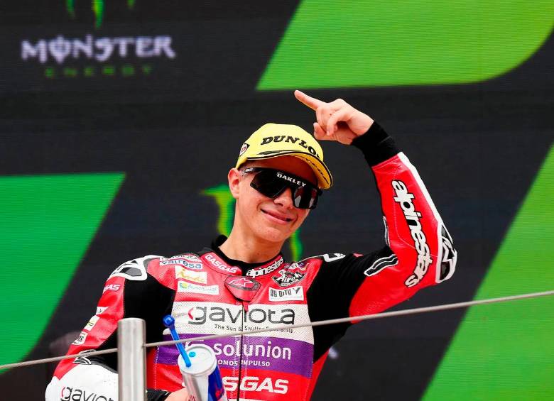 La próxima cita de David Alonso será en el Gran Premio de San Marino. FOTO CORTESÍA MOTOGP