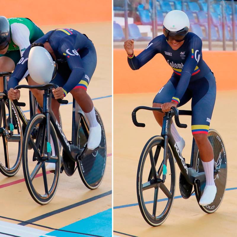 Stefany Cuadrado, de 20 años, es una de las mejores pisteras del mundo. Se proyecta como una de las esperanzas del país para conseguir medalla en los Juegos Olímpicos de 2028. FOTO Cortesía COC