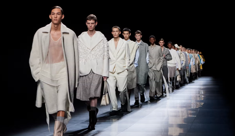 Semana de la Moda Masculina otoño-invierno 2023 en París. FOTO: Getty