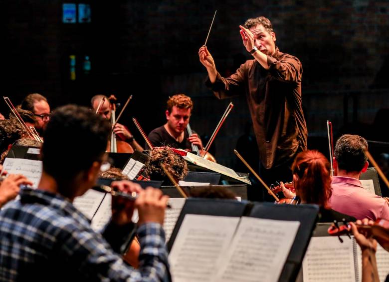 Los músicos ya se preparan para la versión semi escénica de la famosa obra de Verdi. FOTO Jaime Pérez 