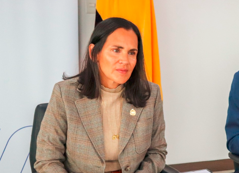 La ministra de Ambiente y Energía de Ecuador, Inés Manzano. FOTO: Cortesía Ministerio de Ambiente y Energía de Ecuador.