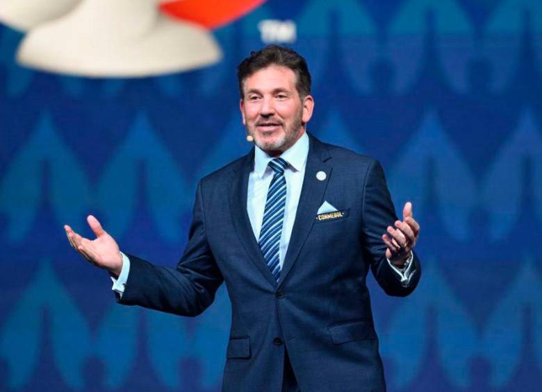 Alejandro Domínguez es presidente de la Conmebol desde 2016. FOTO: CONMEBOL