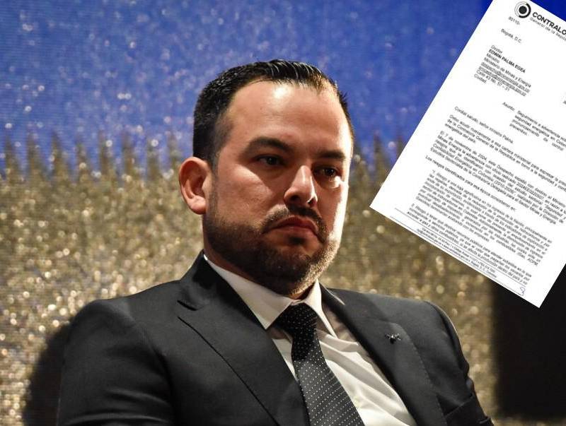 Edwin Palma, ministro de Minas y Energía del Gobierno Petro. FOTO: Colprensa.