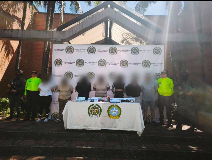 La red criminal tenía presencia en Antioquia y San Andrés Islas, desde donde coordinaba rutas de tráfico hacia España, Alemania, Países Bajos, México. Foto: cortesía.