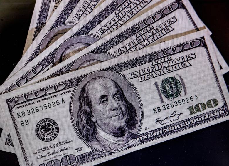 El dólar alcanza los $4.000. FOTO EL COLOMBIANO. 