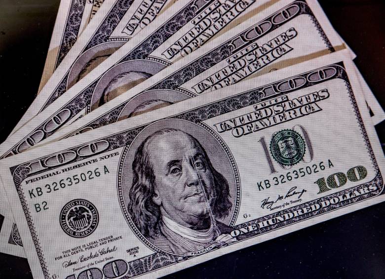 Dólar alcanza mínimo de cuatro años. FOTO EL COLOMBIANO