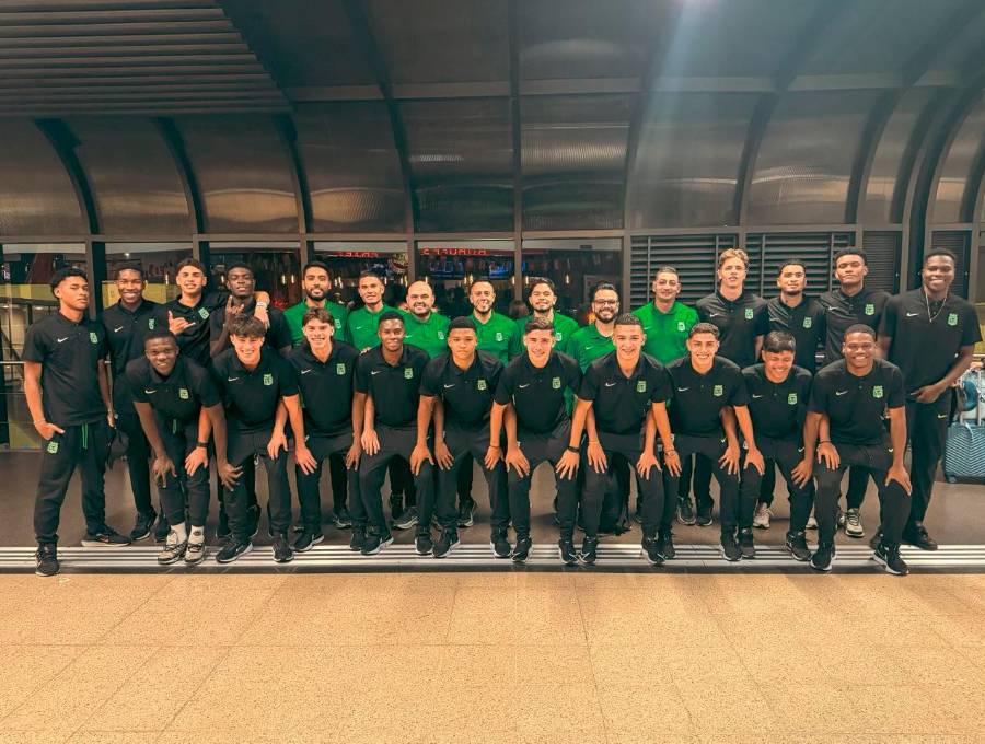 Esta es la delegación campeona. Algunos jugadores ya han trabajado con el equipo profesional. FOTO CORTESÍA ATLÉTICO NACIONAL