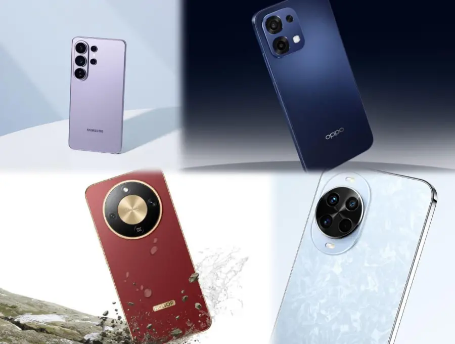 El Samsung Galaxy S26+ destaca por su panel de 2.600 nits; el Huawei nova 14 Pro tiene un distintivo módulo de apertura variable; el Honor Magic 8 Lite está blindado con estructura interna de grado balístico, y el Oppo A6 Pro apuesta por la resistencia IP69. FOTOS cortesía