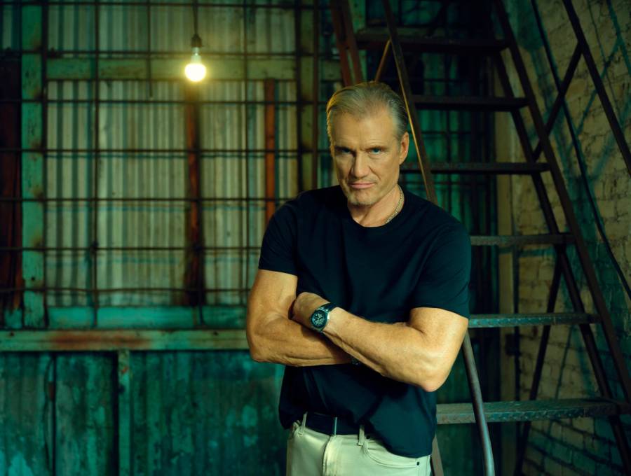 Dolph Lundgren es también presentador del programa Grandes Máquinas en History Channel. FOTO Cortesía
