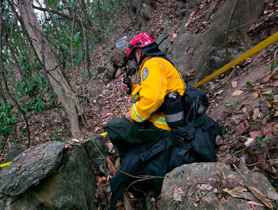 Los bomberos especializados en incendios forestales provienen de las subregiones del Oriente, Urabá y Bajo Cauca. FOTO: CORTESÍA GOBERNACIÓN 