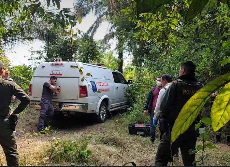El asesinato fue en una zona rural de la vereda La Forest. FOTO: Twitter BluRadio