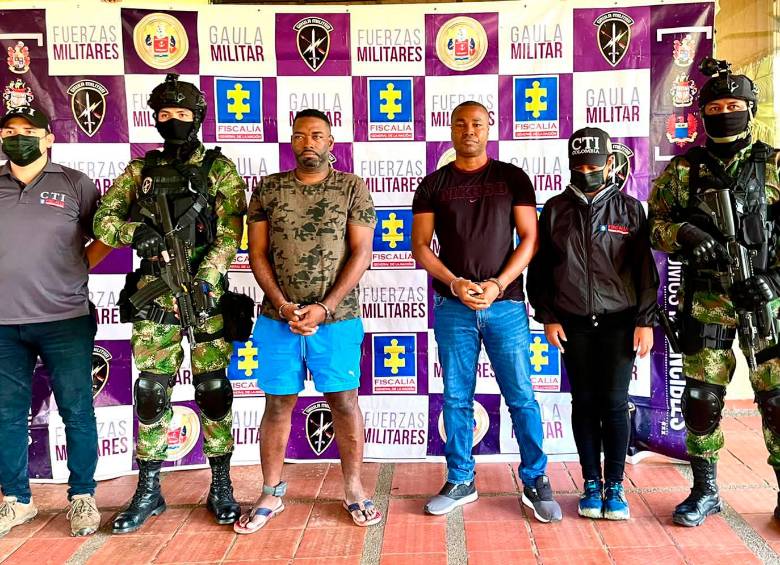 Capturaron en Turbo a dos extraditables que movían droga con el Clan del Golfo