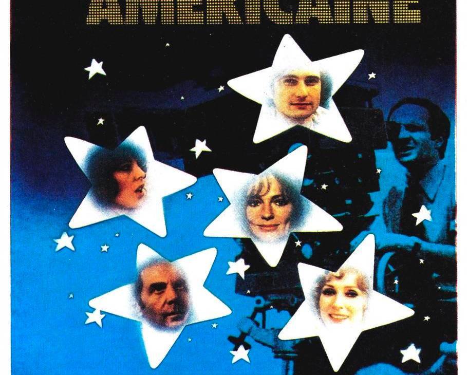 El cartel de la película La noche americana, con su título en francés original.