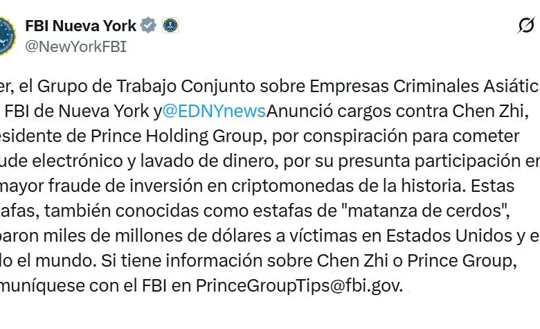 EE. UU. reveló cómo una red criminal a través del esquema de “matanza de cerdos” estafó por USD 15.000 millones en criptomonedas