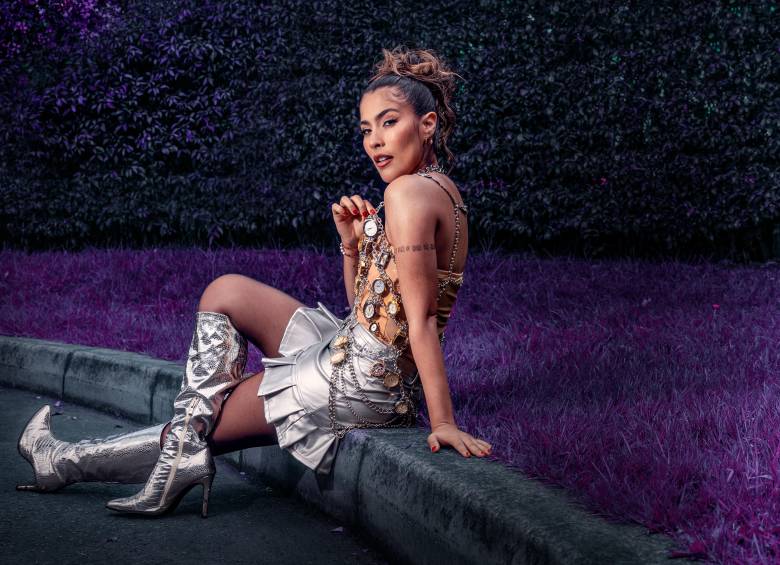 Karen Lizarazo lanzó su nuevo disco con 12 vallenatos. FOTO Cortesía