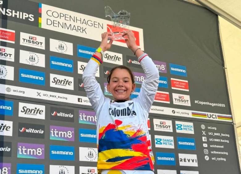 ¡Colombia lo vuelve a hacer! Niños de oro brillan en el Mundial de BMX en Copenhague