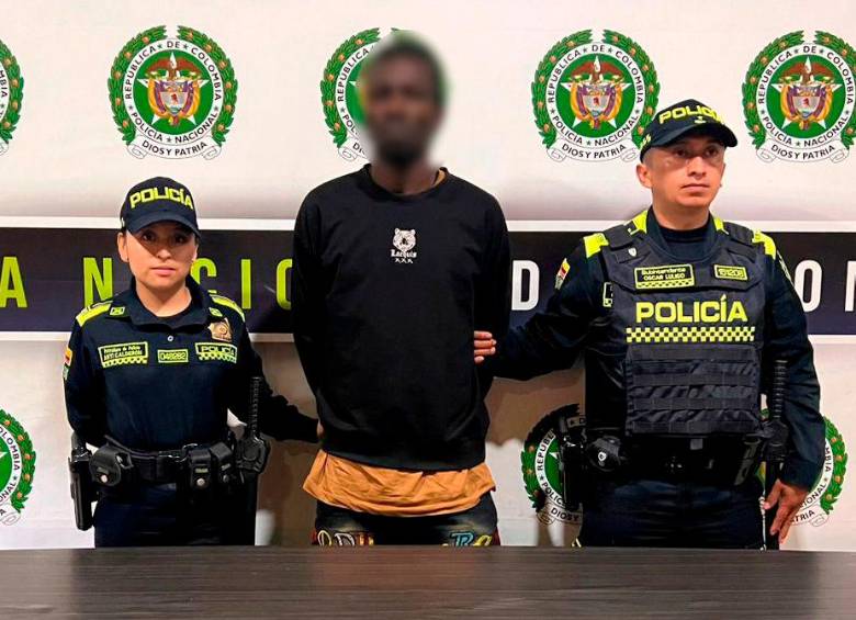 Alias “Churria” habría participado en el asesinato de un soldado profesional, en agosto de 2022. FOTO POLICÍA