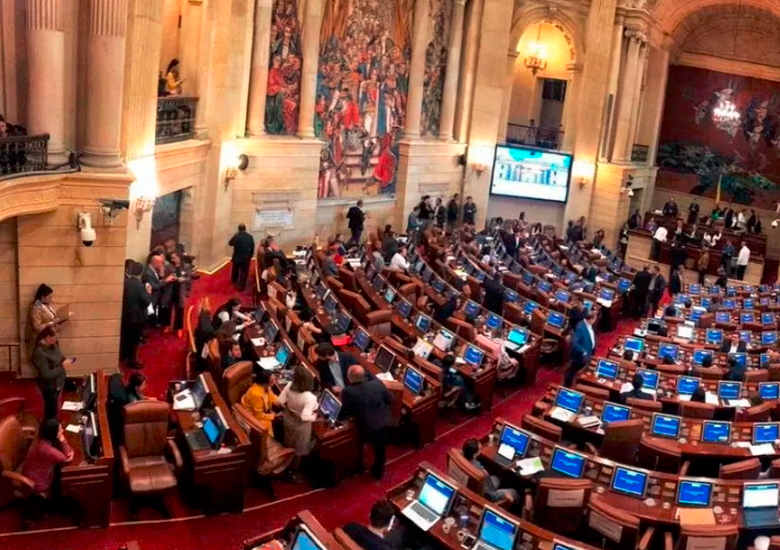 Con la C-258 de 2023 los excongresisttas en Colombia dejaron de recibir hasta 40 salarios mínimos mes a mes. Foto: Colprensa. 