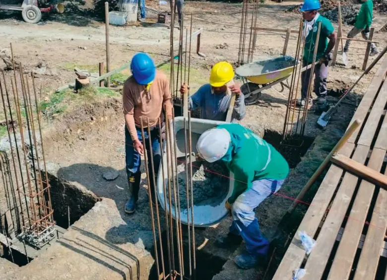 Registro del avance de las obras en marzo de 2026. Todavía era mucho lo que faltaba para poner a punto el sitio. FOTO Cortesía
