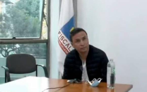 Jhonier Leal aceptó los cargos imputados por el doble homicidio de Mauricio Leal y Marleny Hernández. FOTO CORTESÍA