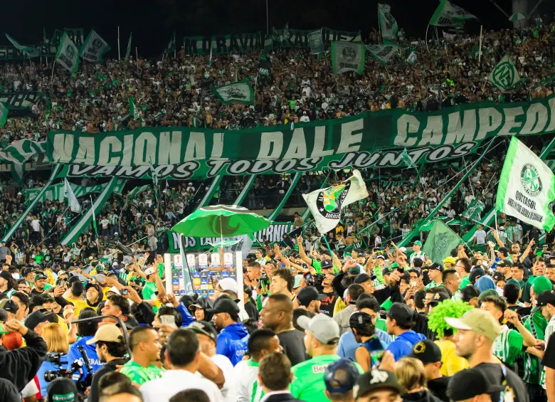 Atlético Nacional, uno de los equipos más seguidos en Colombia. Foto: Andrés Camilo Suárez Echeverry.