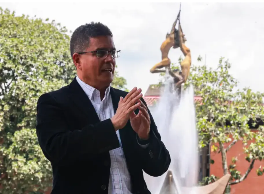 El rector de la Universidad de Antioquia, John Jairo Arboleda Céspedes, anunció su renuncia formal al cargo luego de que el Ministerio de Educación Nacional le notificara. FOTO: Cortesía