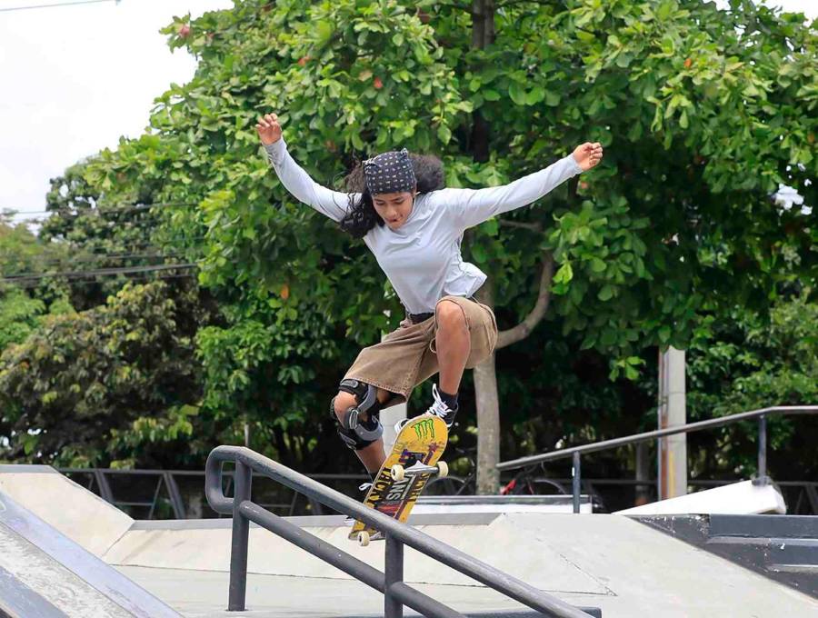 Jazmín Álvarez que ya se clasificó a París 2024 espera ganarse el cupo para estar en Juegos Olímpicos de Los Ángeles 2028. FOTO CAMILO SUÁREZ 