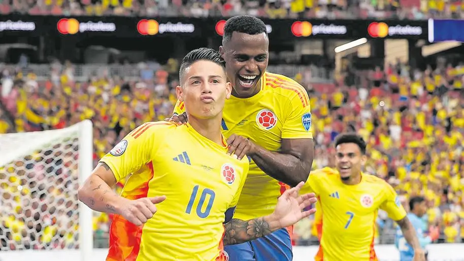 El volante colombiano James Rodríguez se perfila como capitán de la Selección nacional para Norteamérica 2026. Foto: Juan Antonio Sánchez