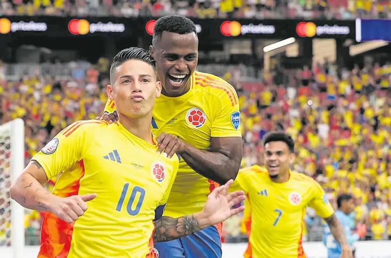 El volante colombiano James Rodríguez se perfila como capitán de la Selección nacional para Norteamérica 2026. Foto: Juan Antonio Sánchez