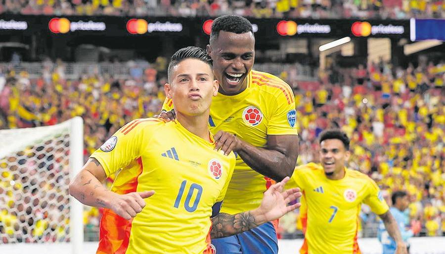 El volante colombiano James Rodríguez se perfila como capitán de la Selección nacional para Norteamérica 2026. Foto: Juan Antonio Sánchez