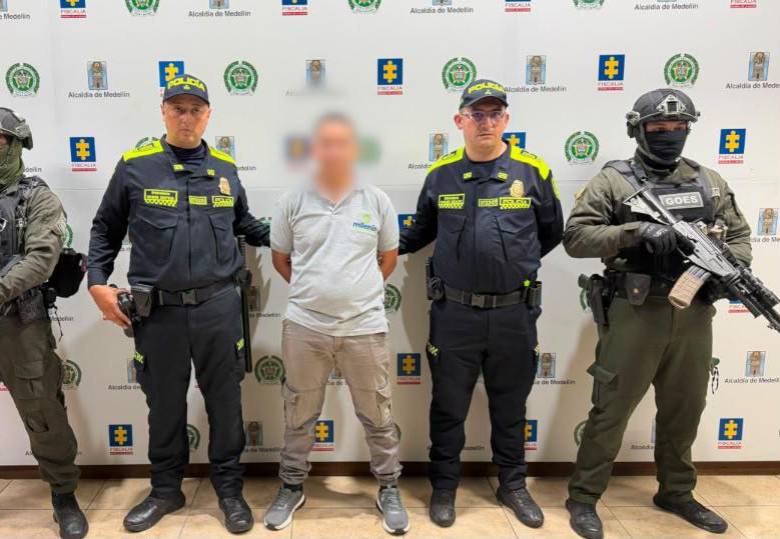 Alias ‘Mono Milicio’, principal explosivista del Frente 36 y hombre cercano a ‘Primo Gay’, fue capturado este fin de semana. Foto: cortesía 